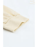 Azura Exchange Colorblock V Neck Long Sleeve Hoodie - M - NuSea