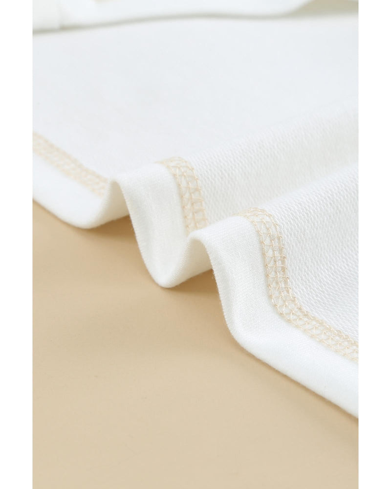 Azura Exchange Colorblock V Neck Long Sleeve Hoodie - S - NuSea