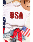 Azura Exchange Glitter Pattern Print Short Sleeve T Shirt - L - NuSea