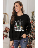 Azura Exchange Graphic Print Pullover Sweatshirt - L - NuSea