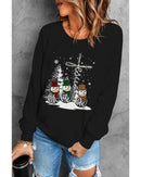 Azura Exchange Graphic Print Pullover Sweatshirt - S - NuSea