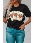 Azura Exchange Graphic Print Short Sleeve T Shirt - L - NuSea