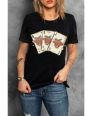 Azura Exchange Graphic Print Short Sleeve T Shirt - M - NuSea