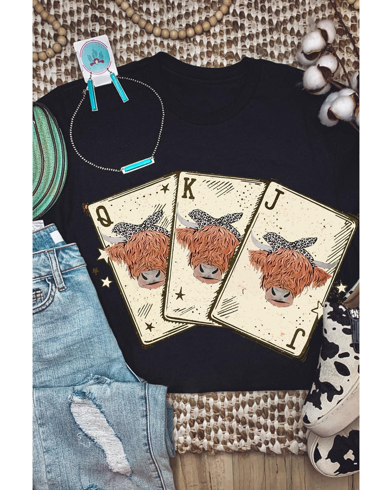 Azura Exchange Graphic Print Short Sleeve T Shirt - M - NuSea