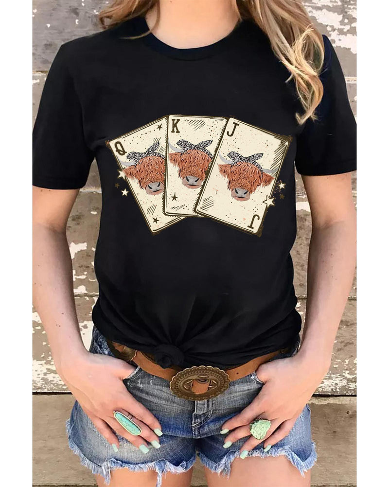 Azura Exchange Graphic Print Short Sleeve T Shirt - S - NuSea