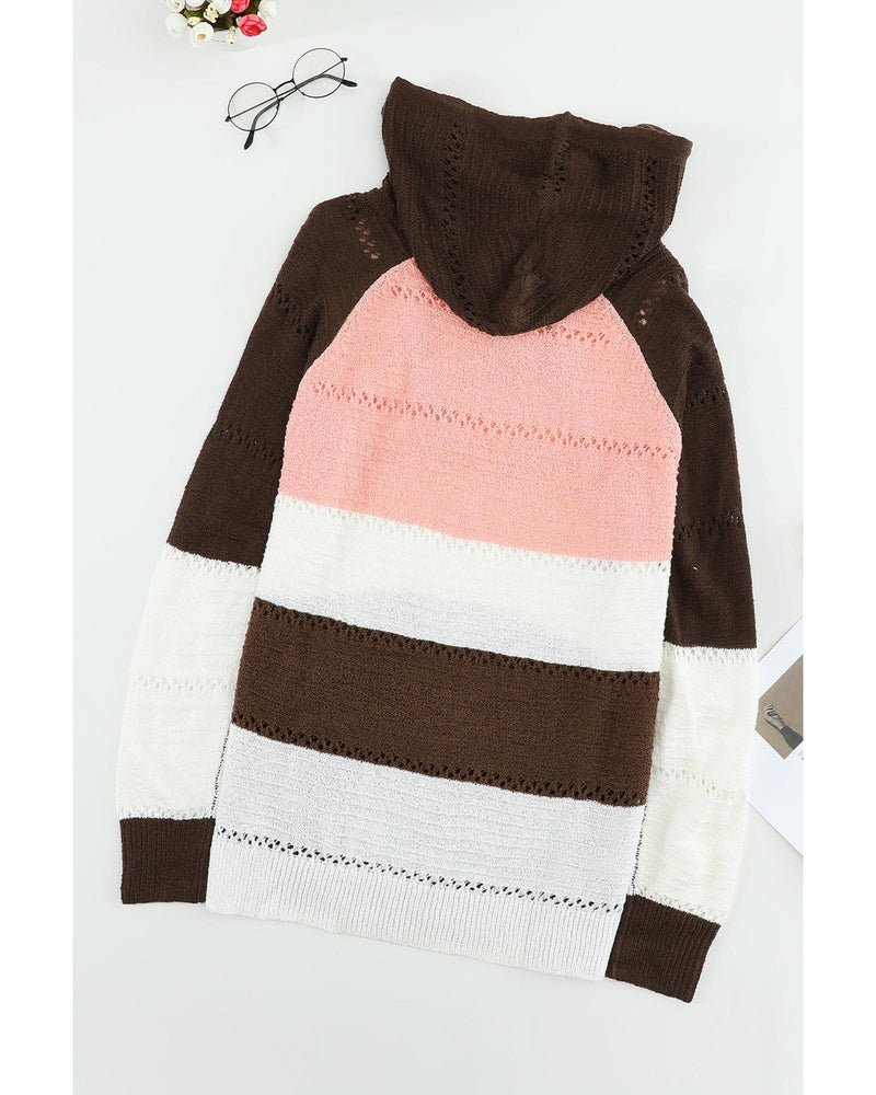 Azura Exchange Knitted Hoodie for Beach Bonfire - M - NuSea