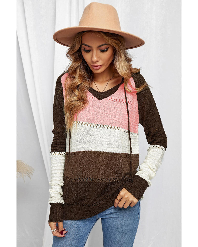 Azura Exchange Knitted Hoodie for Beach Bonfire - S - NuSea