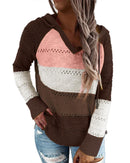 Azura Exchange Knitted Hoodie for Beach Bonfire - S - NuSea