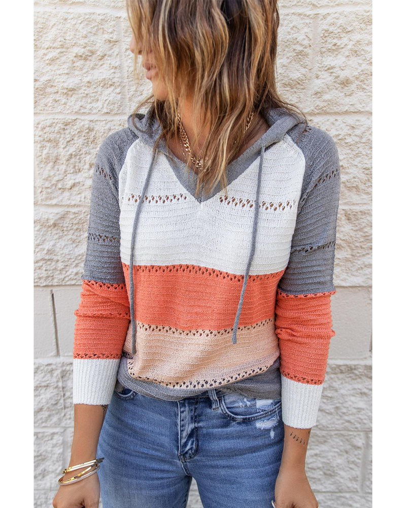 Azura Exchange Knitted Hoodie for Beach Bonfires - L - NuSea