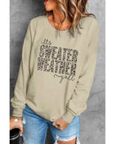 Azura Exchange Leopard Print Pullover Sweatshirt - 2XL - NuSea