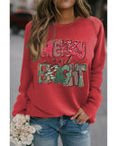 Azura Exchange Merry and Bright Xmas Tree Sweatshirt - L - NuSea