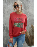 Azura Exchange Merry and Bright Xmas Tree Sweatshirt - L - NuSea