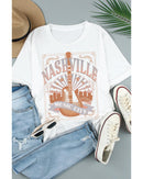 Azura Exchange NASHVILLE Graphic Printed T - Shirt - M - NuSea