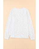 Azura Exchange Relaxed Rib Knit Long Sleeve Henley Top - S - NuSea
