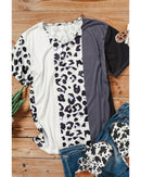 Azura Exchange Short Sleeve Color Block Top - S - NuSea