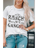 Azura Exchange Slogan Letter Print Short Sleeve T - Shirt - XL - NuSea