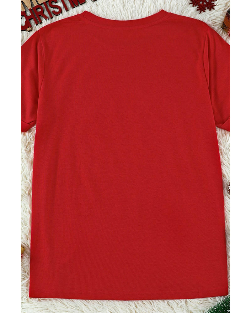 Azura Exchange Snowflake Print Graphic T - Shirt - S - NuSea