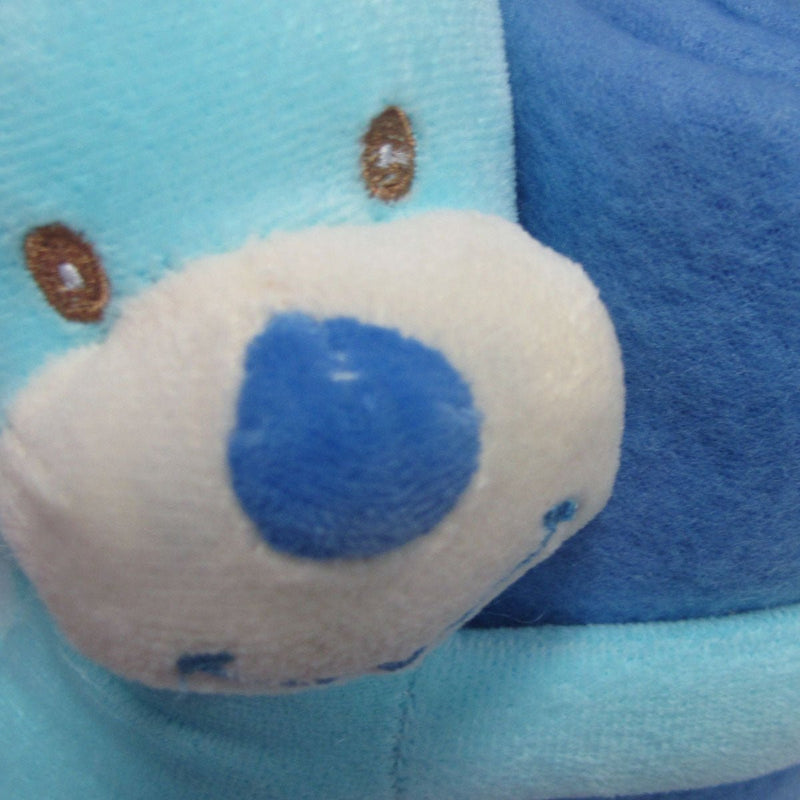 Baby Blue Blanket with Toy Bunny - NuSea