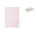Baby Pink Bassinet Fitted Sheet with a Flat Sheet Sewed Attached - NuSea
