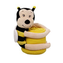 Baby Yellow Blanket with Toy Bumble Bee - NuSea