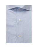 Bagutta Men's Light Blue Cotton Shirt - 2XL - NuSea
