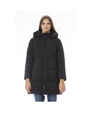 Baldinini Trend Women's Black Polyester Jackets & Coat - M - NuSea