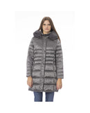 Baldinini Trend Women's Gray Polyester Jackets & Coat - S - NuSea