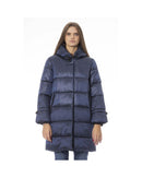Baldinini Trend Women's Light Blue Nylon Jackets & Coat - S - NuSea