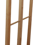 Bamboo Towel Bar Holder Rack 3 - Tier Freestanding for Bathroom and Bedroom - NuSea