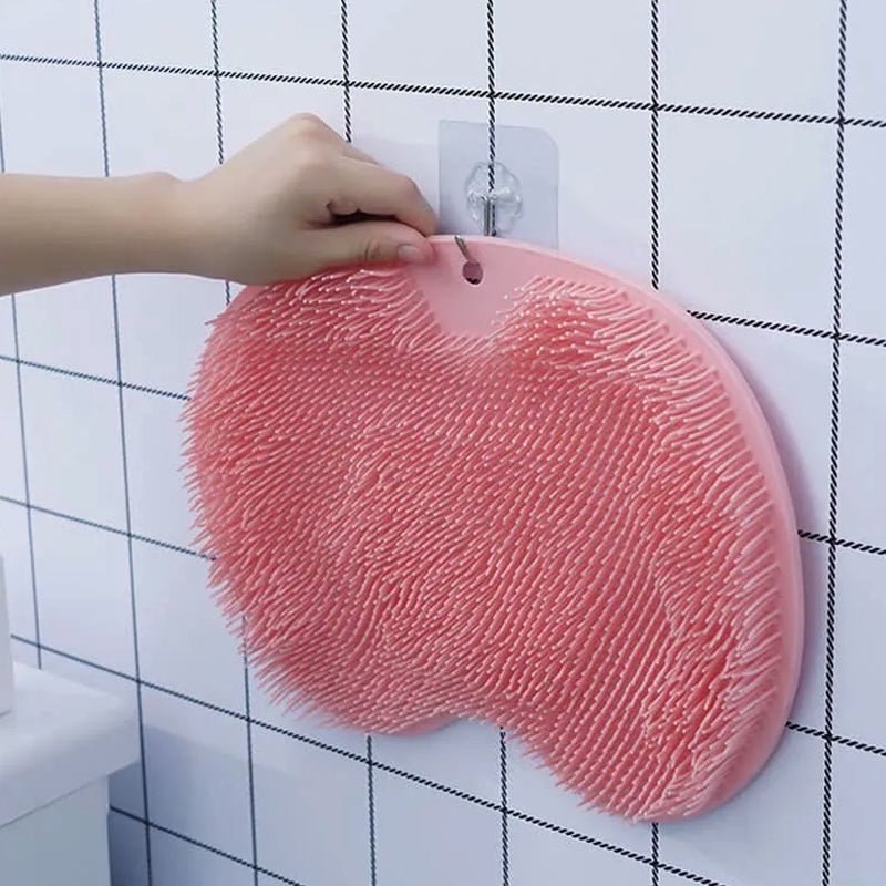 Bath Shower Exfoliating Silicone Massager Cleaning Mat - NuSea