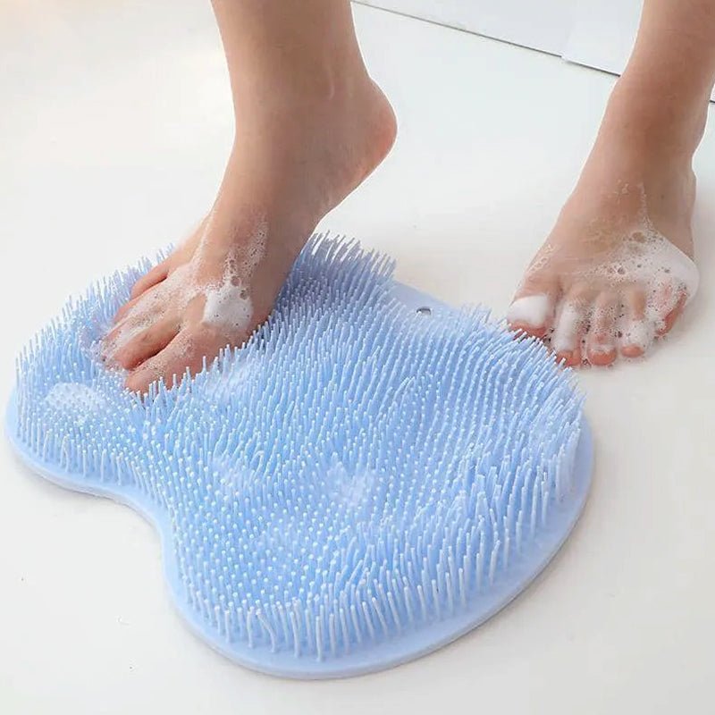 Bath Shower Exfoliating Silicone Massager Cleaning Mat - NuSea