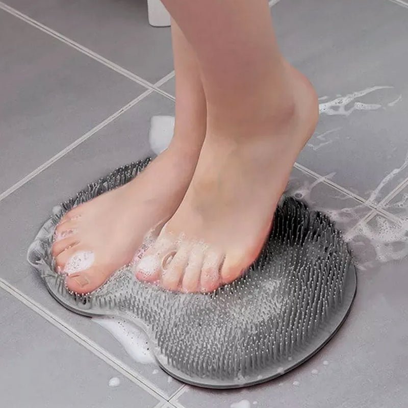 Bath Shower Exfoliating Silicone Massager Cleaning Mat - NuSea