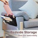 Bed Organiser Bedside Caddy Sofa Organiserd Book Magazines Organiser Black - NuSea