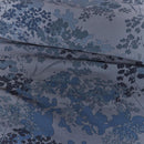 Bedding House Pantalla Blue Bamboo Cotton Quilt Cover Set Queen - NuSea