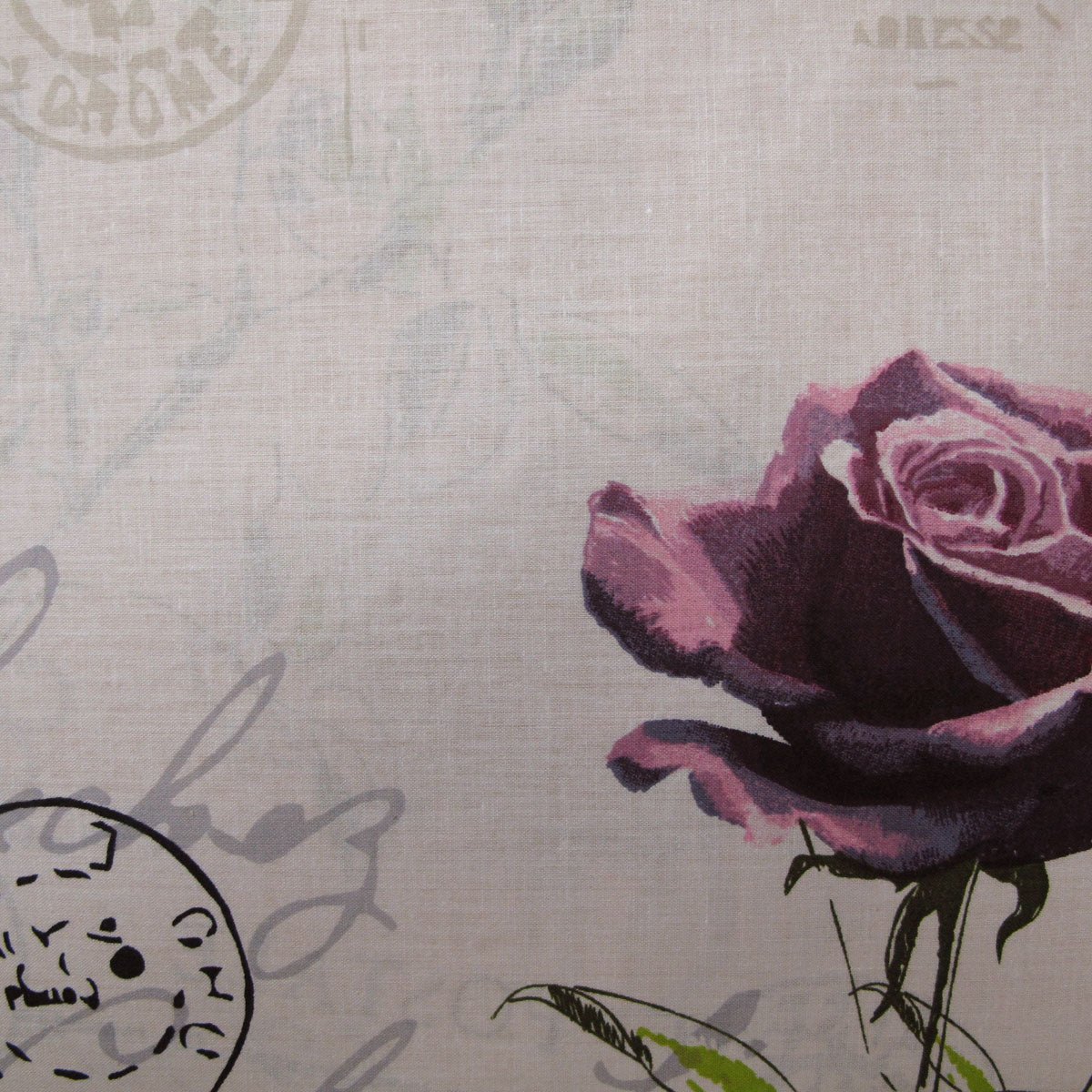 Belmondo French Rose Easy Care Quilt Cover Set King - NuSea