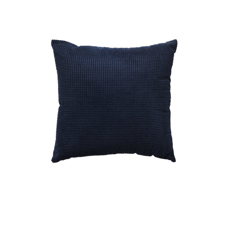 Bianca Lebron Indigo Jacquard Square Filled Cushion - NuSea