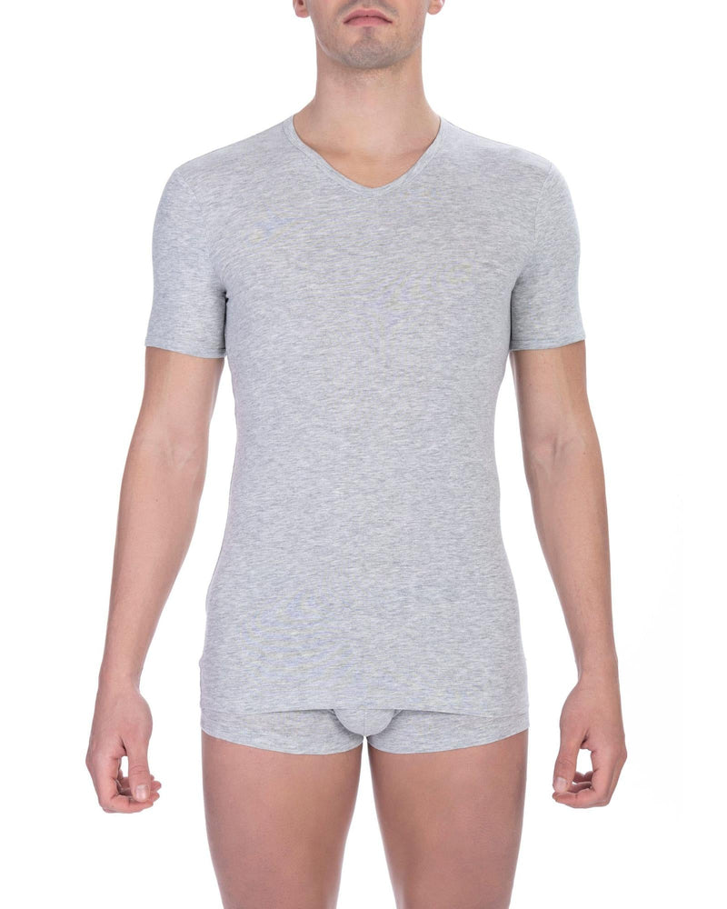 Bikkembergs Men's Gray Cotton T - Shirt - M - NuSea
