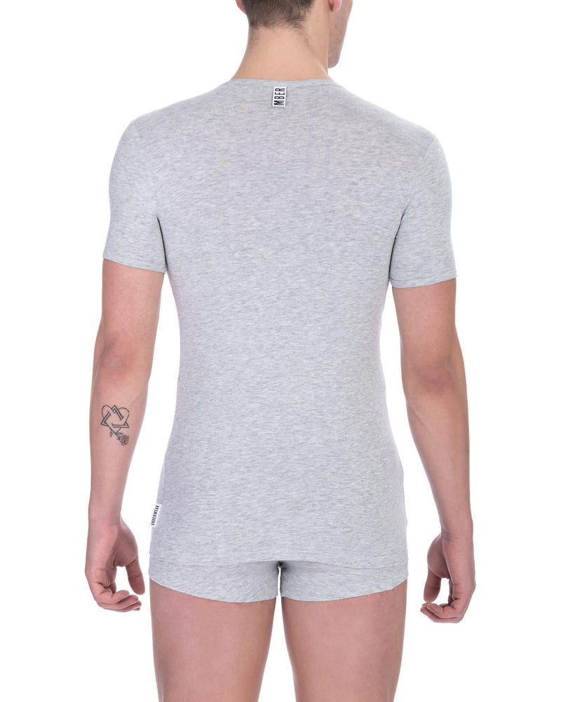 Bikkembergs Men's Gray Cotton T - Shirt - M - NuSea