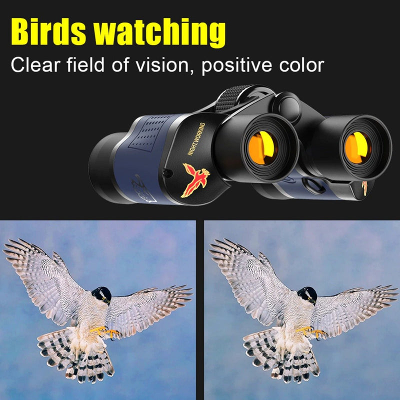 Binoculars HD2000T High Clarity 60X60 BAK4 Optics For Outdoor Hunting - NuSea