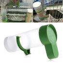 Bird Cage Food Dispenser Feeder Automatic Pet Parrot Budgie Cockatiel Aviary - NuSea