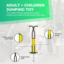 Black and Yellow Pogo Stick - Adult + Childrens Large Jumping Jackhammer Toy - NuSea