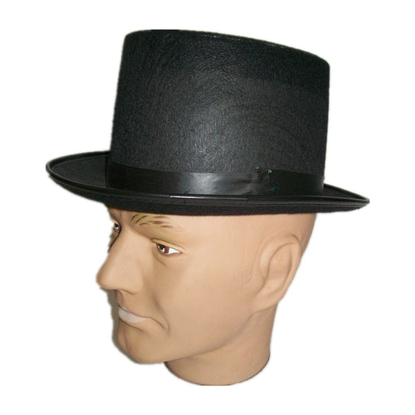 Black flocked tophat - NuSea