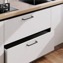 Black Zinc Kitchen Cabinet Handles Drawer Bar Handle Pull 128mm - NuSea
