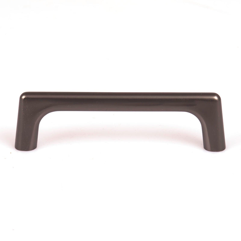 Black Zinc Kitchen Cabinet Handles Drawer Bar Handle Pull 96mm - NuSea