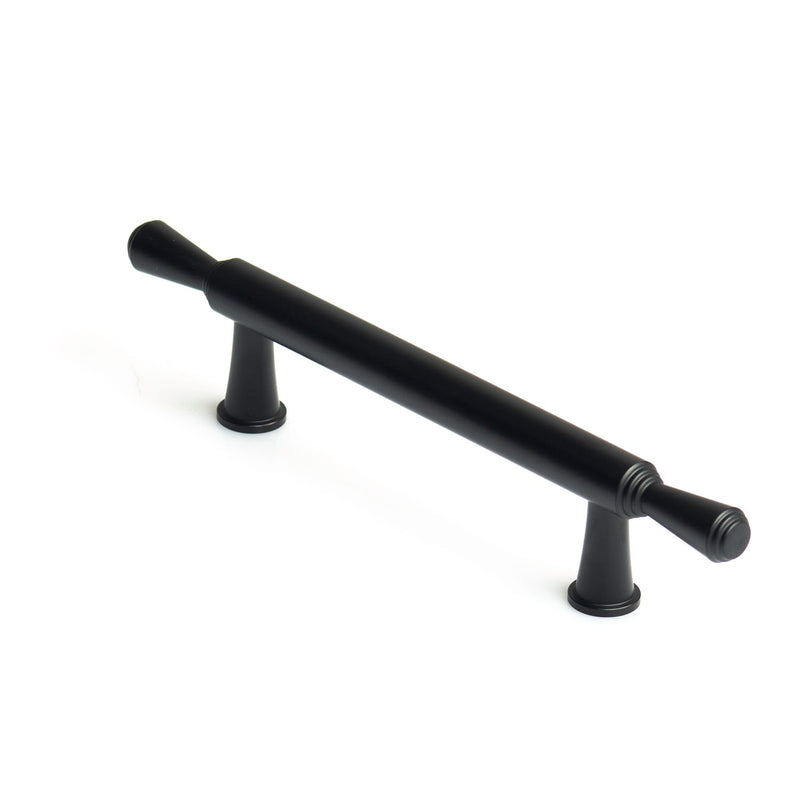 Black Zinc Kitchen Cabinet Handles Drawer Bar Handle Pull 96mm - NuSea