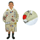 Blanket Hoodie with Sherpa Reverse Taupe Movie Addict - NuSea