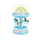 Blue Music Box Musical Carousel Horse LED Carousel Toy Child Birthday Xmas Gift - NuSea