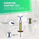 Blue Pogo Stick Kids - Childrens Jumping Jackhammer Exercise Hopper Toy - NuSea