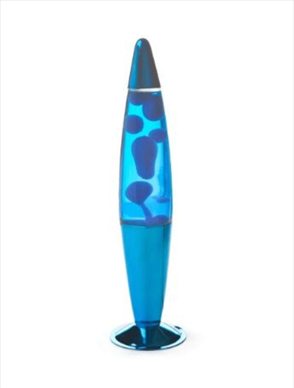 Blue/Blue/Blue Metallic Peace Motion Lamp - NuSea