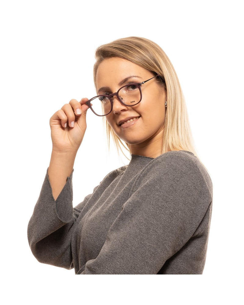 BMW Unisex's Burgundy Unisex Optical Frames - One Size - NuSea